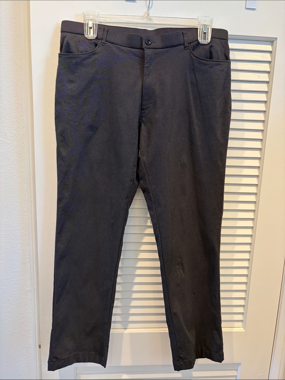 Tommy Hilfiger Dark Charcoal Gray Chino Pants